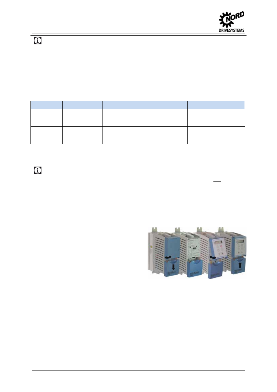 Other optional modules, Installing, Uss bus modules and modbus rtu | Installing the technology unit | NORD Drivesystems BU0500 User Manual | Page 64 / 180