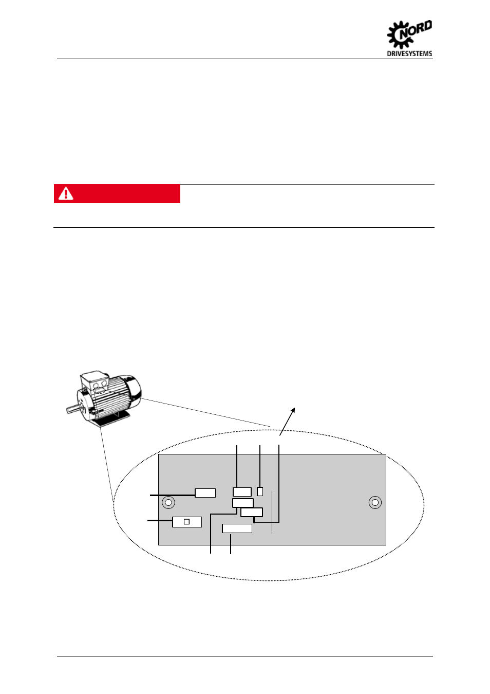 Commissioning, 1 factory settings, Factory settings | Fig. 13 motor type plate, Danger, Danger to life | NORD Drivesystems BU0500 User Manual | Page 68 / 180