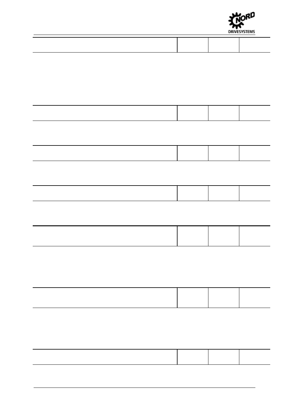 NORD Drivesystems BU0500 User Manual | Page 96 / 180