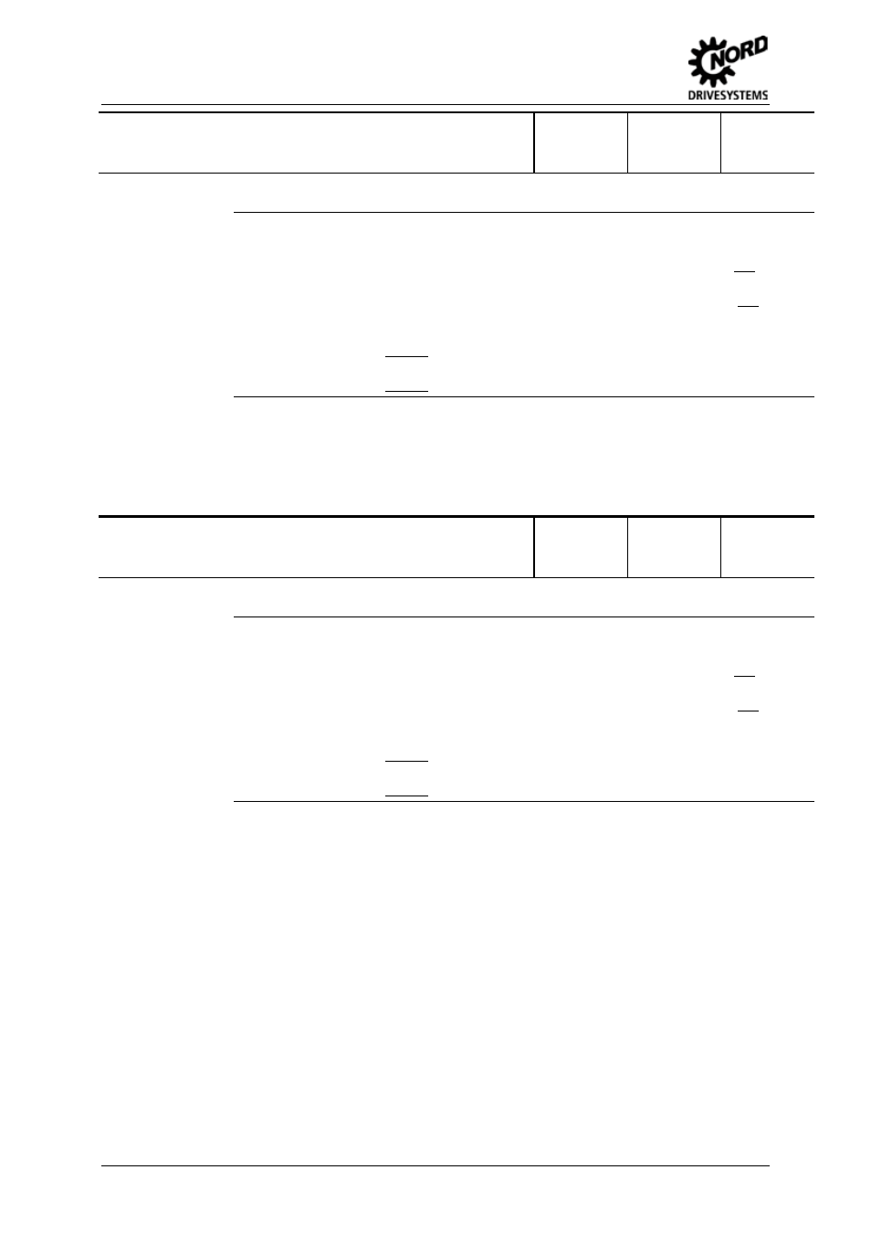 P402, Adjustment: 0, P403 | Adjustment: 100 | NORD Drivesystems BU0505 User Manual | Page 102 / 188