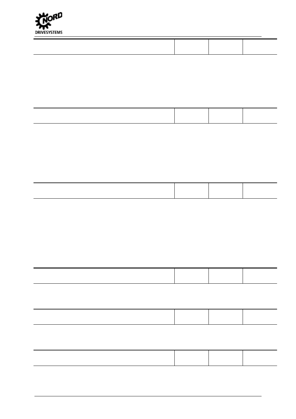 NORD Drivesystems BU0505 User Manual | Page 111 / 188