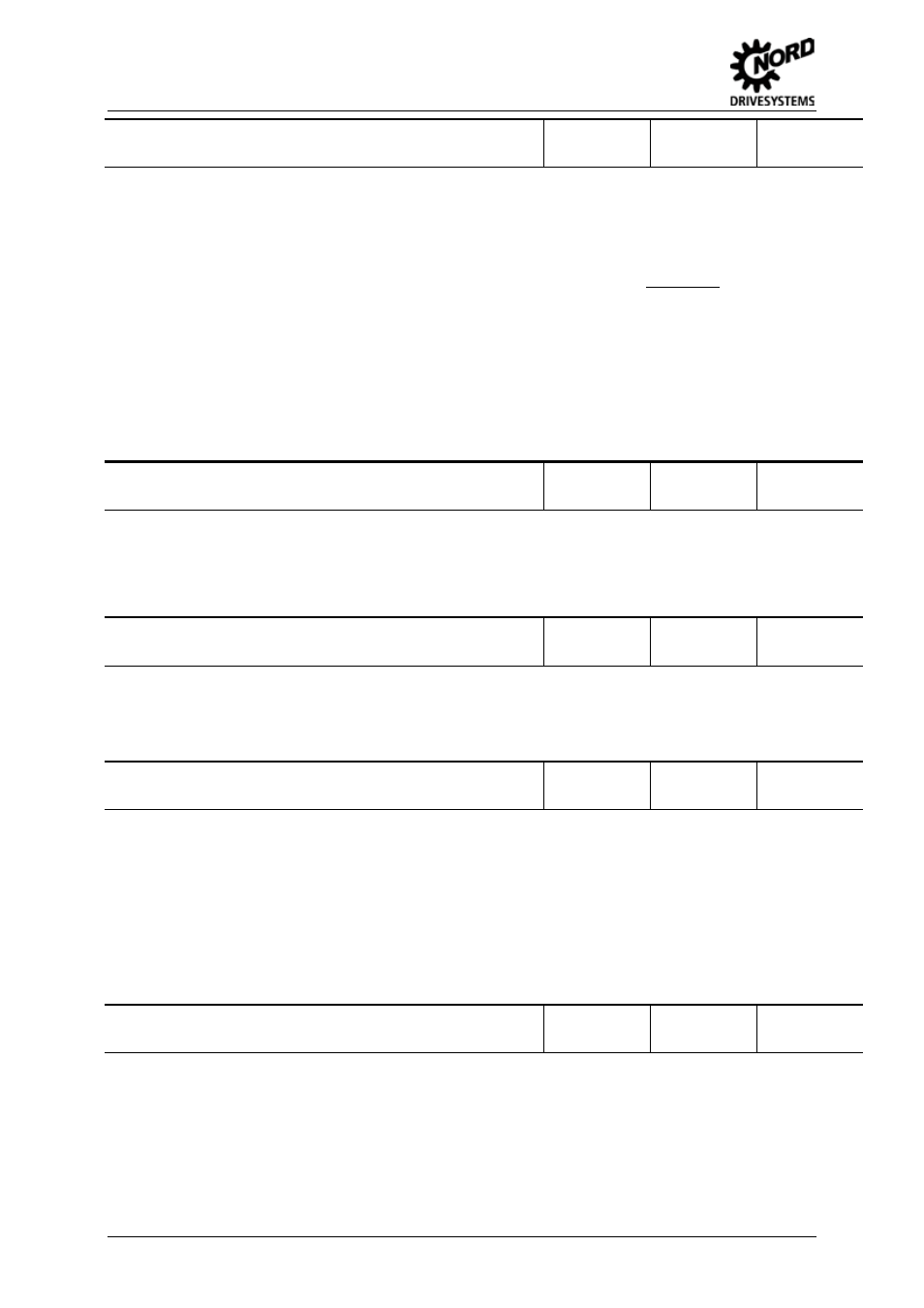 P555 p - limit chopper, Up r k, P556 braking resistor | P557 brake resistor type, P558 flux delay, P559 dc run-on time | NORD Drivesystems BU0505 User Manual | Page 136 / 188