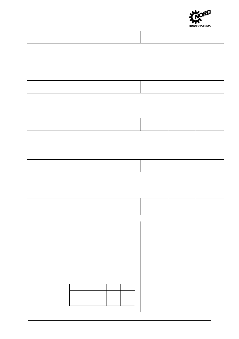 P744 configuration, P745 module version, P746 module status | P747 inverter volt. range, P748, Status canopen | NORD Drivesystems BU0505 User Manual | Page 146 / 188