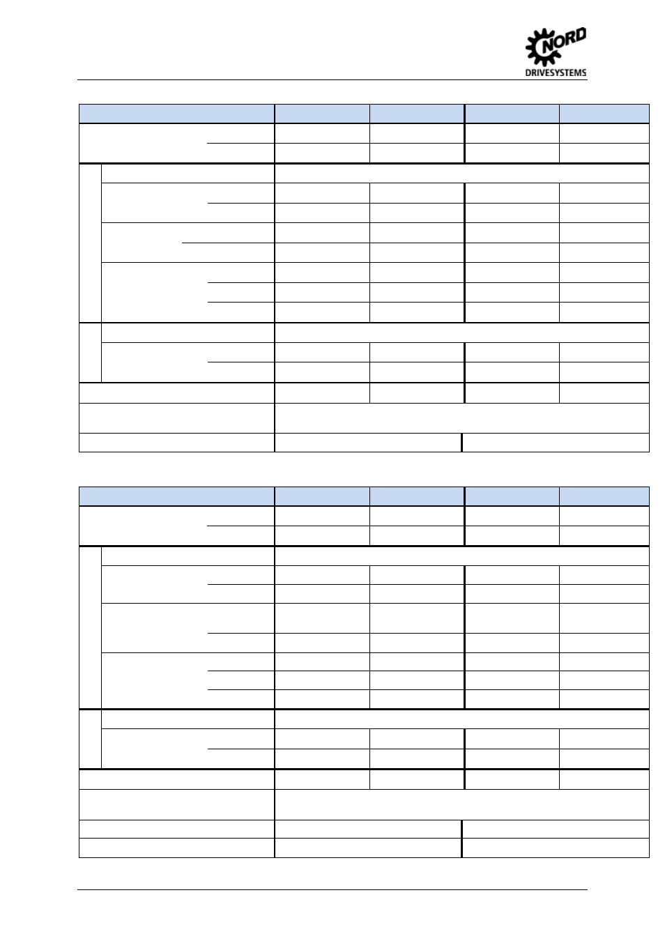 NORD Drivesystems BU0505 User Manual | Page 162 / 188