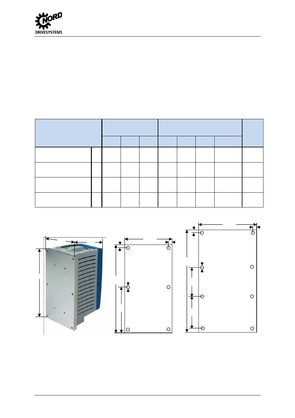 2 sk 5xxe…-cp in coldplate version, Sk 5xxe…-cp in coldplate version, 2 assembly and installation | NORD Drivesystems BU0505 User Manual | Page 23 / 188