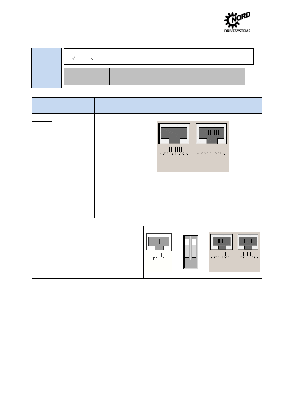 Plug connector block x9 and x10 – can / canopen, Sk 54xe – users manual for frequency inverters | NORD Drivesystems BU0505 User Manual | Page 56 / 188