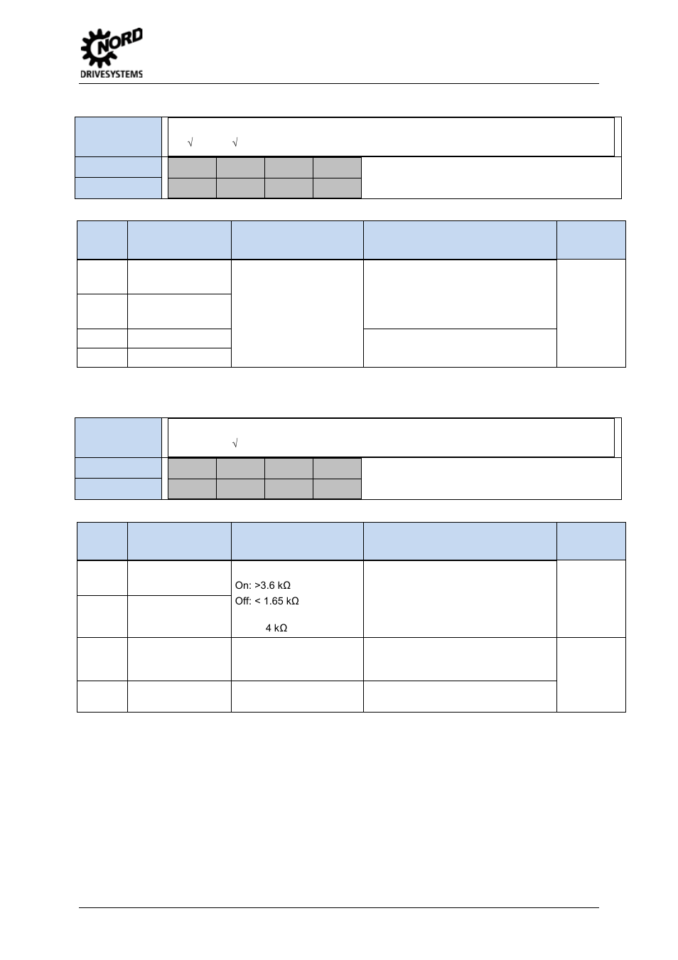 Terminal block x14 – universal encoder interface, 11 colour and contact assignments for encoders, Colour and contact assignments for encoders | 2 assembly and installation | NORD Drivesystems BU0505 User Manual | Page 59 / 188