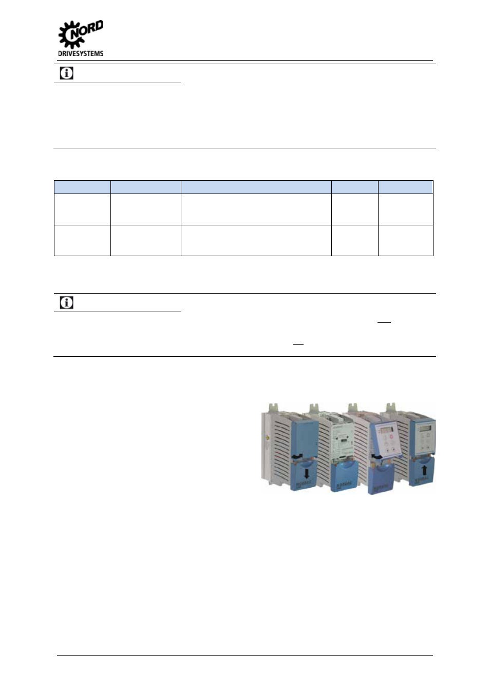 Other optional modules, Installing, 3 displays and control | Uss bus modules and modbus rtu, Installing the technology unit | NORD Drivesystems BU0505 User Manual | Page 67 / 188