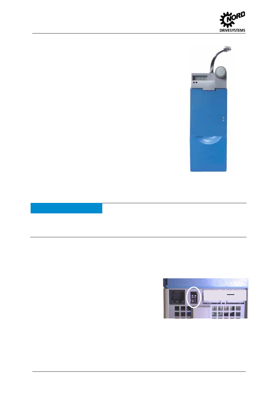 3 simplebox, sk csx-0, Features, Assembly | Connection, Simplebox, sk csx-0, Fig. 10 simplebox sk csx-0, Fig. 11 top side of fi with rj12 / rj45 connection, Notice, Parallel operation of control elements | NORD Drivesystems BU0505 User Manual | Page 68 / 188