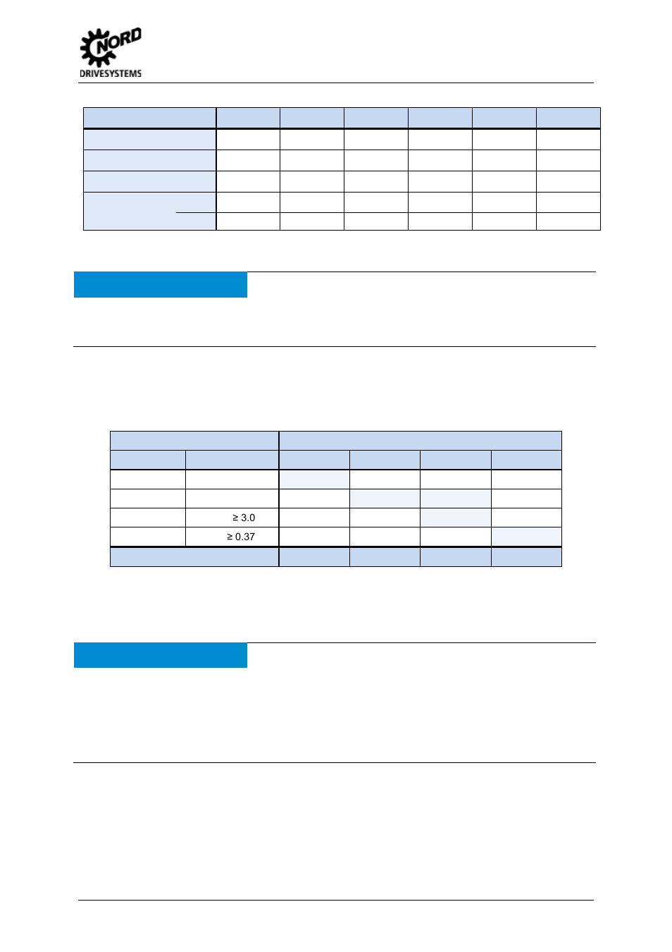 Mains connections (x1 – pe, l1, l2/n, l3), Motor cable (x2 - u, v, w, pe), Notice | 2 assembly and installation, Brake voltage supply, Operation in it networks | NORD Drivesystems BU0540 User Manual | Page 19 / 64