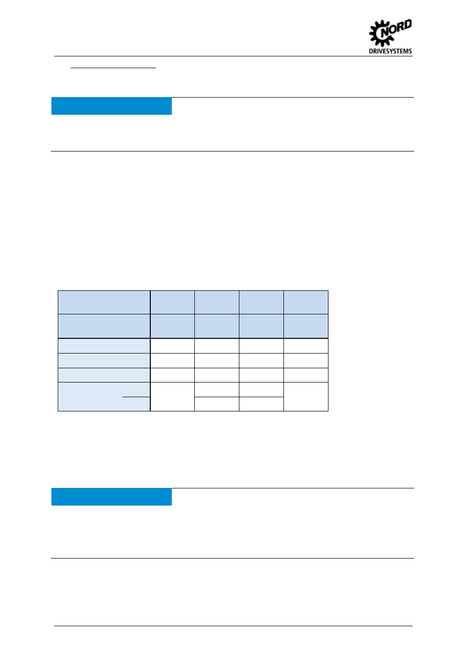 Breake resistor (x2 - +b, -b), 4 electrical connections, control unit, Electrical connections, control unit | Notice, Output switching, Cable laying | NORD Drivesystems BU0540 User Manual | Page 20 / 64