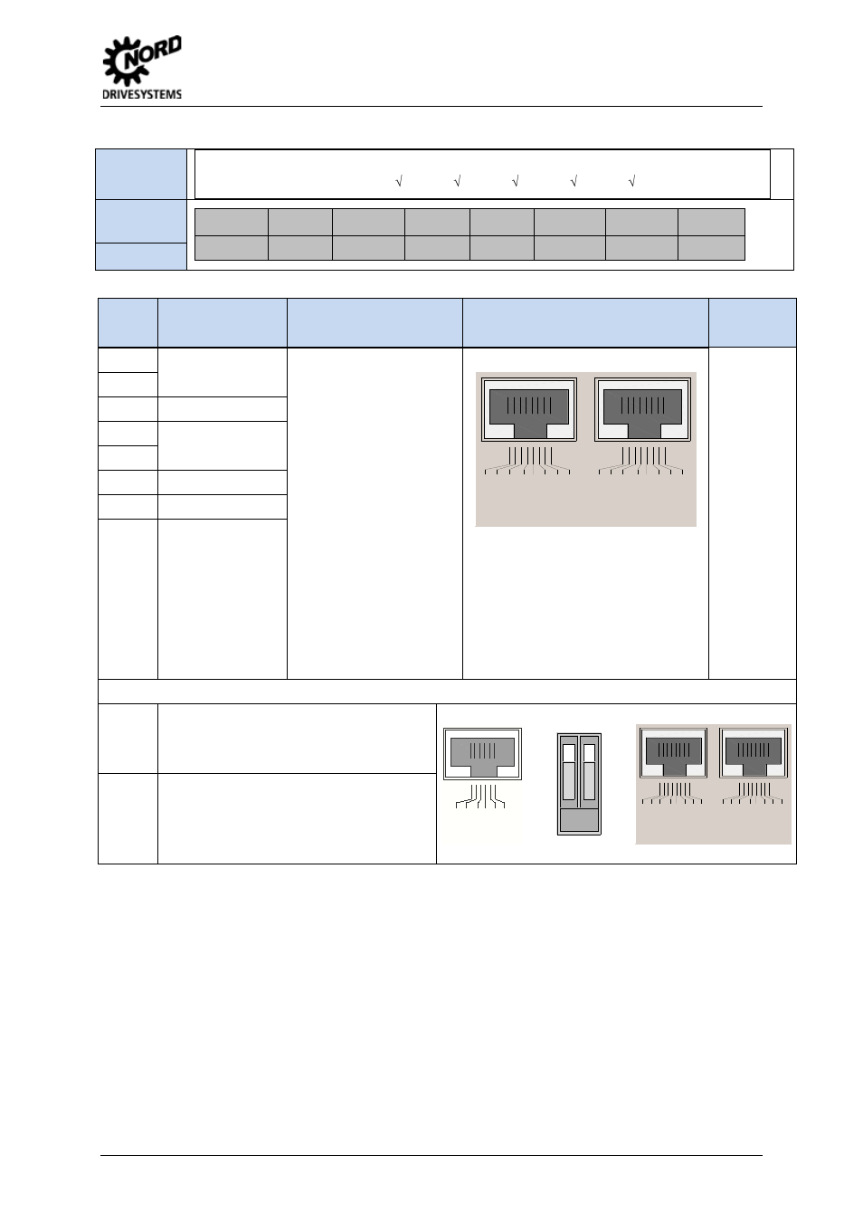 Control block x9 and x10 – can / canopen, 2 assembly and installation | NORD Drivesystems BU0540 User Manual | Page 27 / 64