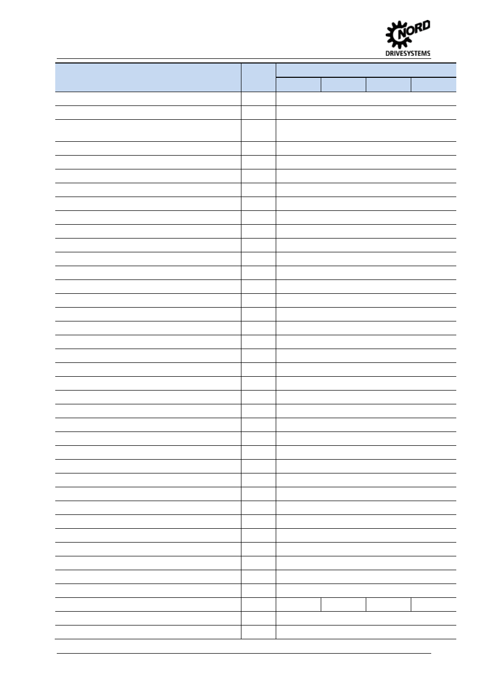 NORD Drivesystems BU0540 User Manual | Page 42 / 64