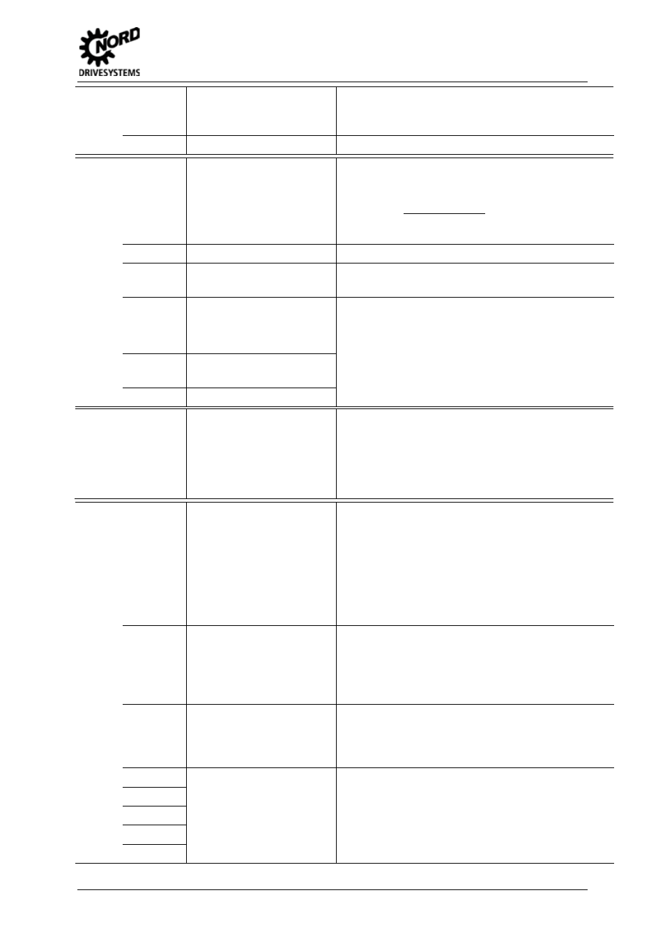 6 operating status messages | NORD Drivesystems BU0540 User Manual | Page 53 / 64