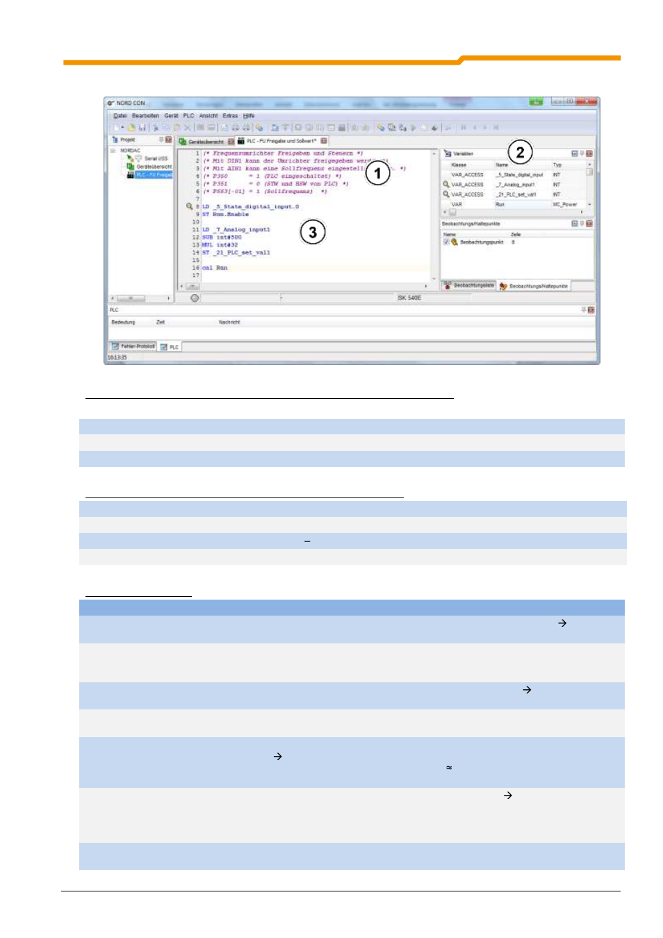 7 program example | NORD Drivesystems BU0550 User Manual | Page 19 / 100