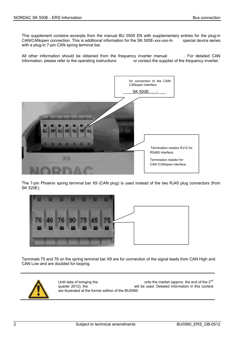 NORD Drivesystems BU0560 User Manual | Page 2 / 4