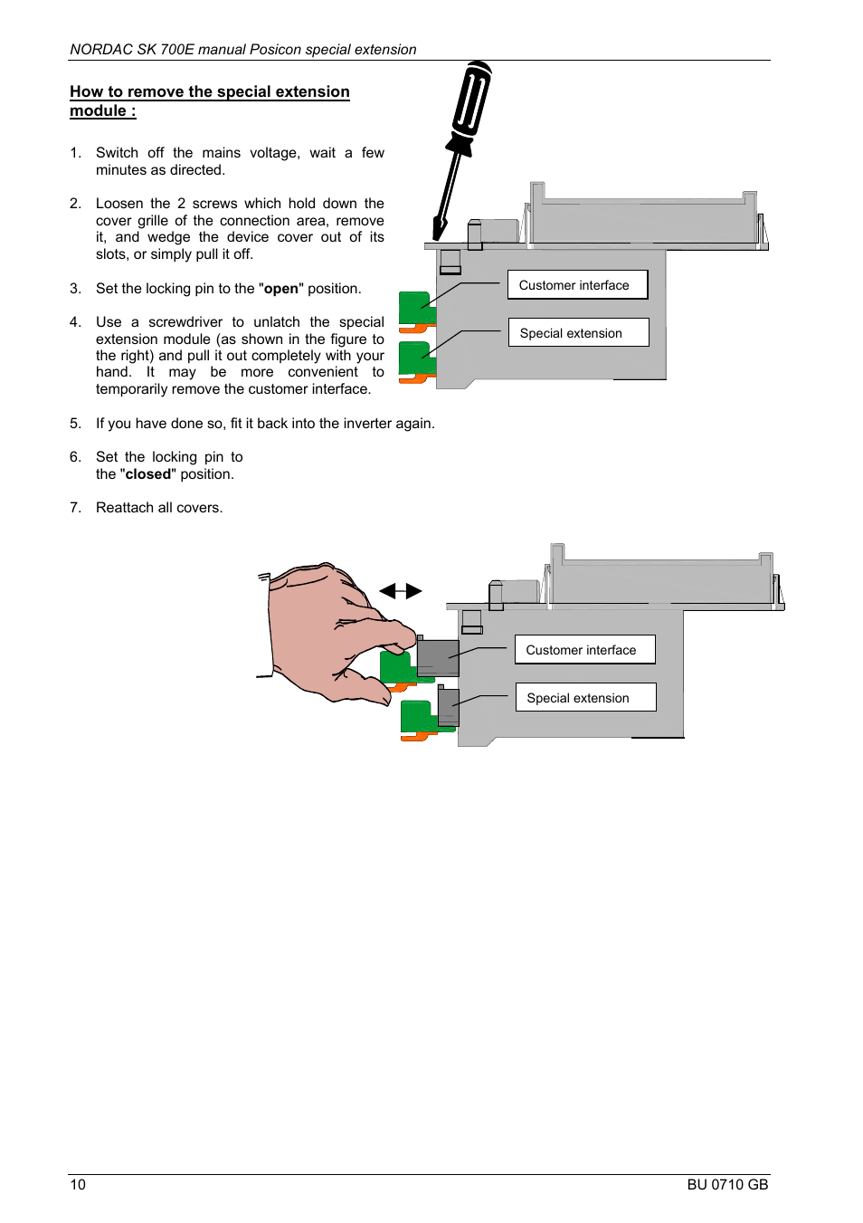 NORD Drivesystems BU0710 User Manual | Page 10 / 32