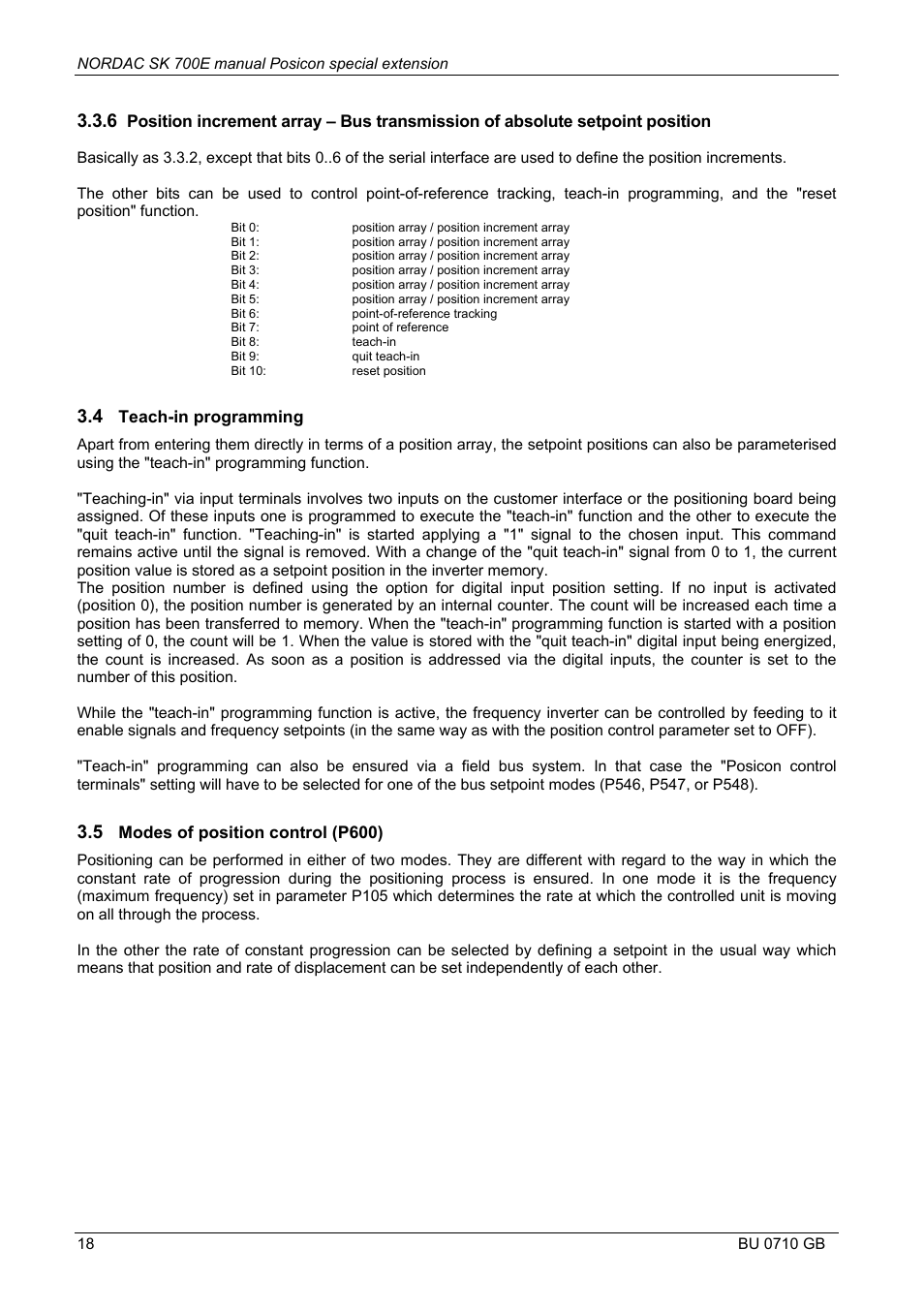 NORD Drivesystems BU0710 User Manual | Page 18 / 32