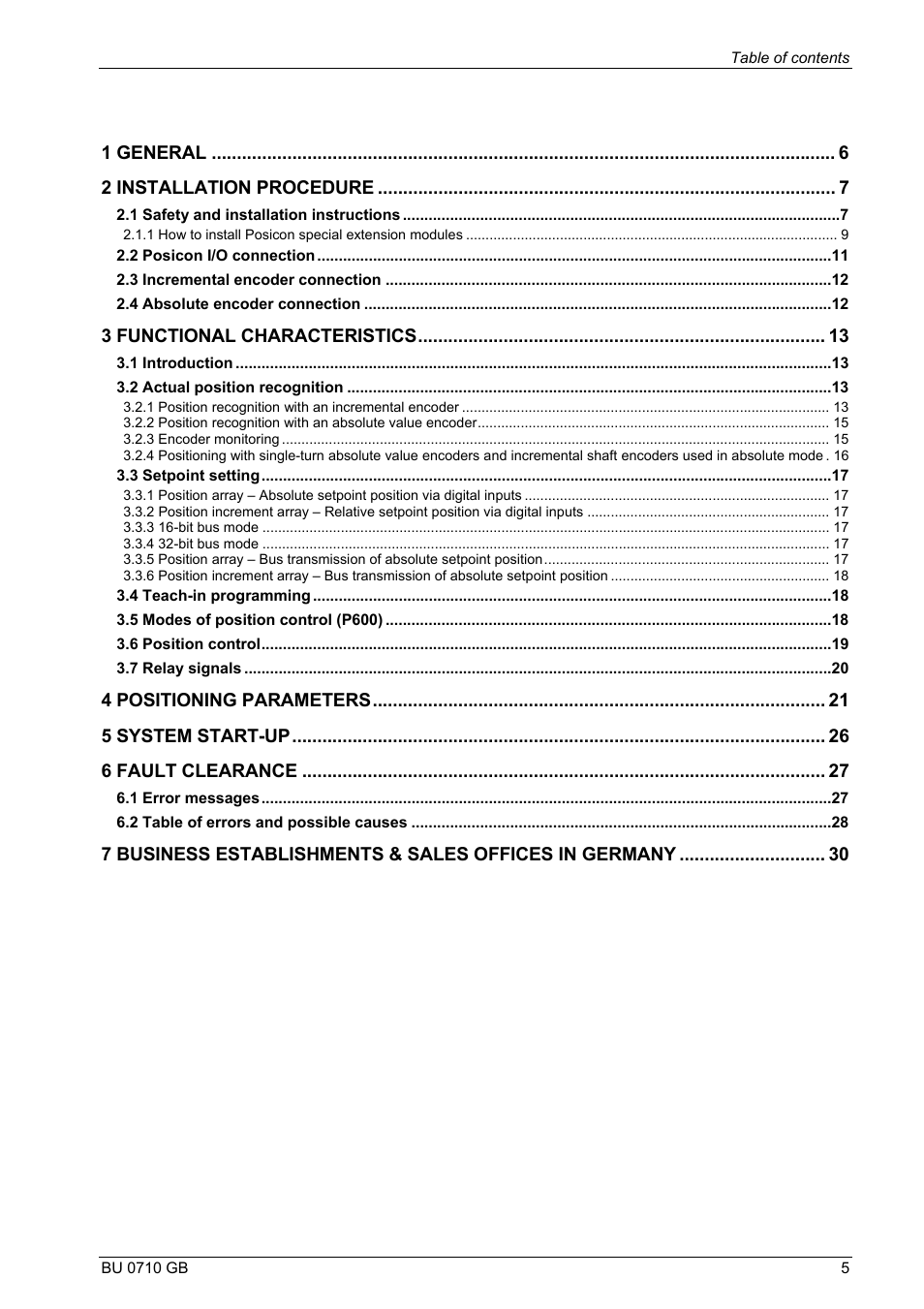 NORD Drivesystems BU0710 User Manual | Page 5 / 32