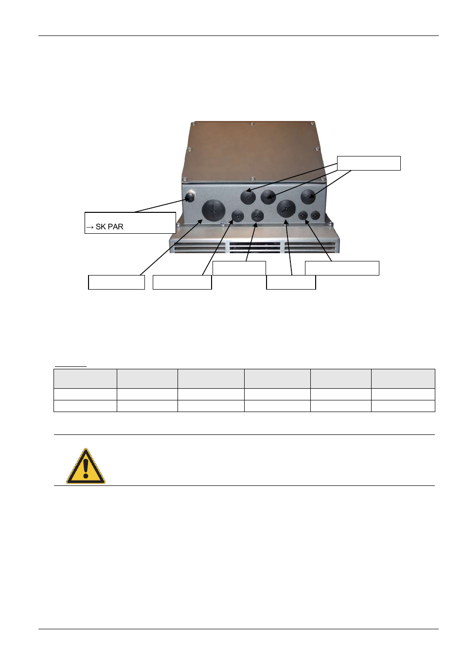 8 cable connections | NORD Drivesystems BU0750 User Manual | Page 25 / 157