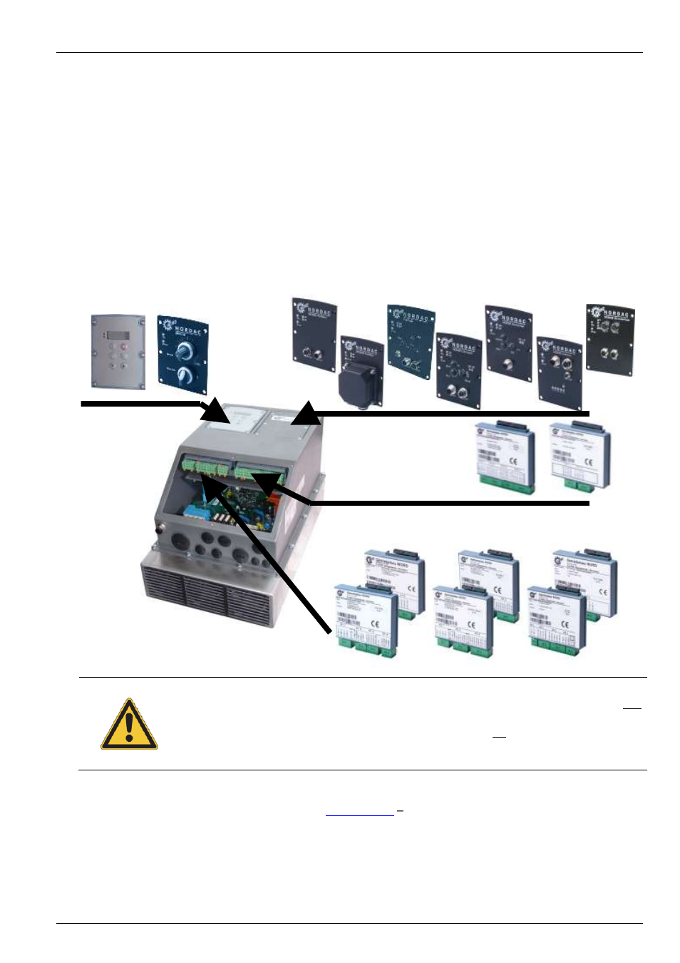 3 options, 1 modular options, 3 options 3.1 modular options | NORD Drivesystems BU0750 User Manual | Page 26 / 157