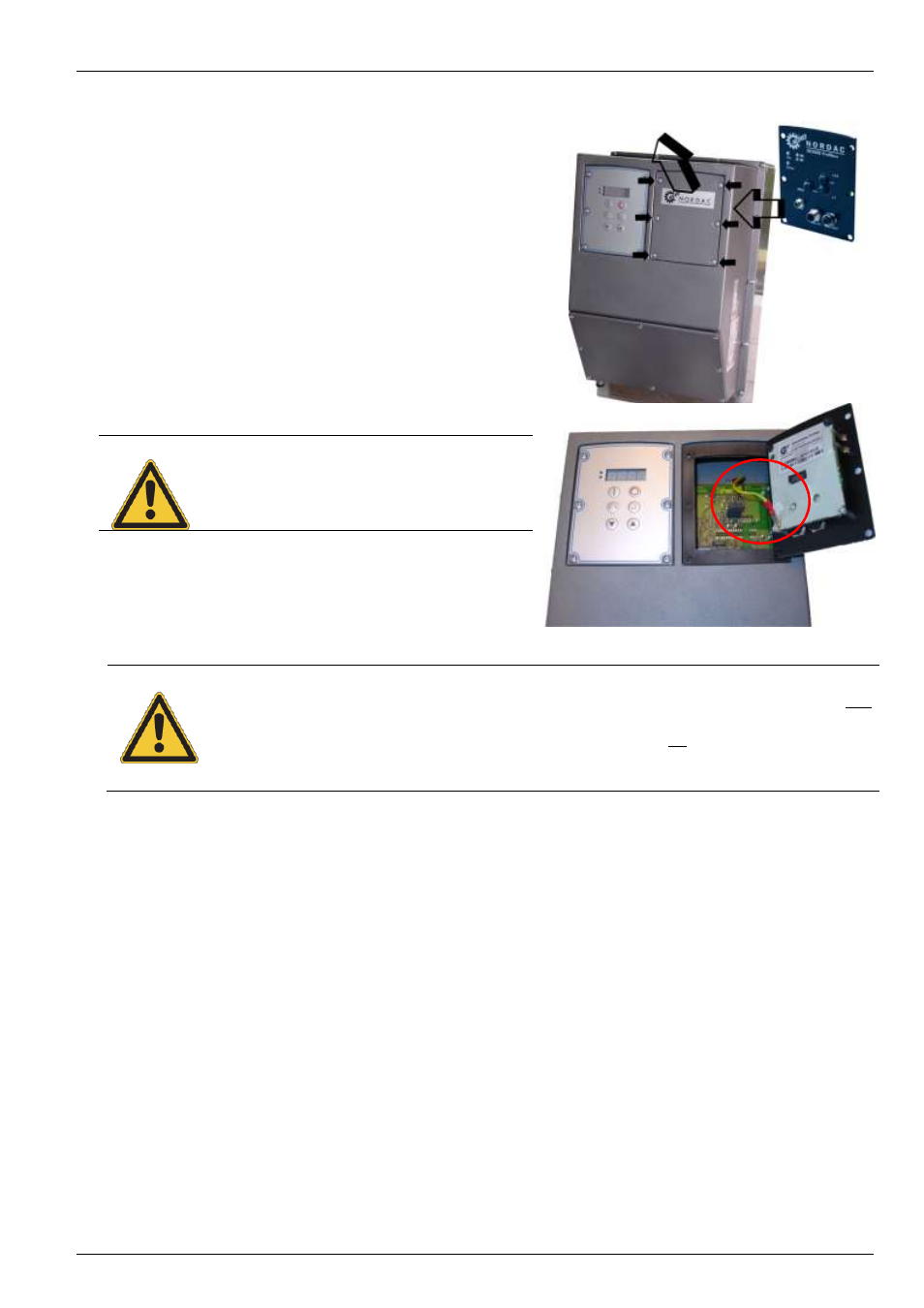 1 installing the technology unit | NORD Drivesystems BU0750 User Manual | Page 29 / 157