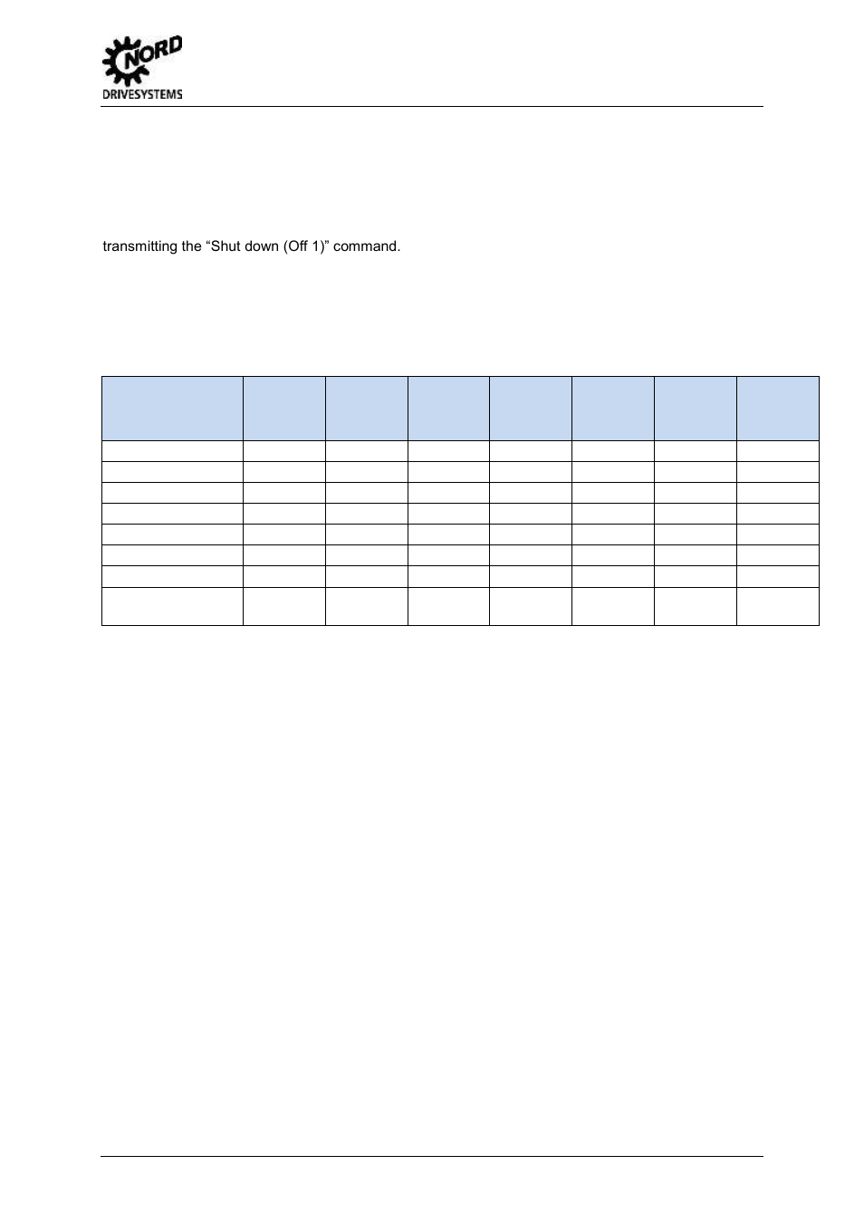 Frequency inverter status machine, 4 communication and protocol | NORD Drivesystems BU2200 User Manual | Page 16 / 42