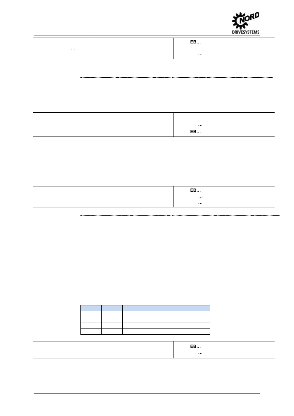 Software version, P172 configuration level, Module status | Status of digital input | NORD Drivesystems BU2200 User Manual | Page 27 / 42