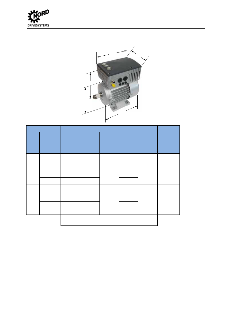 2 frequency inverter sk 2xxe, Frequency inverter sk 2xxe | NORD Drivesystems MI0300 User Manual | Page 29 / 36