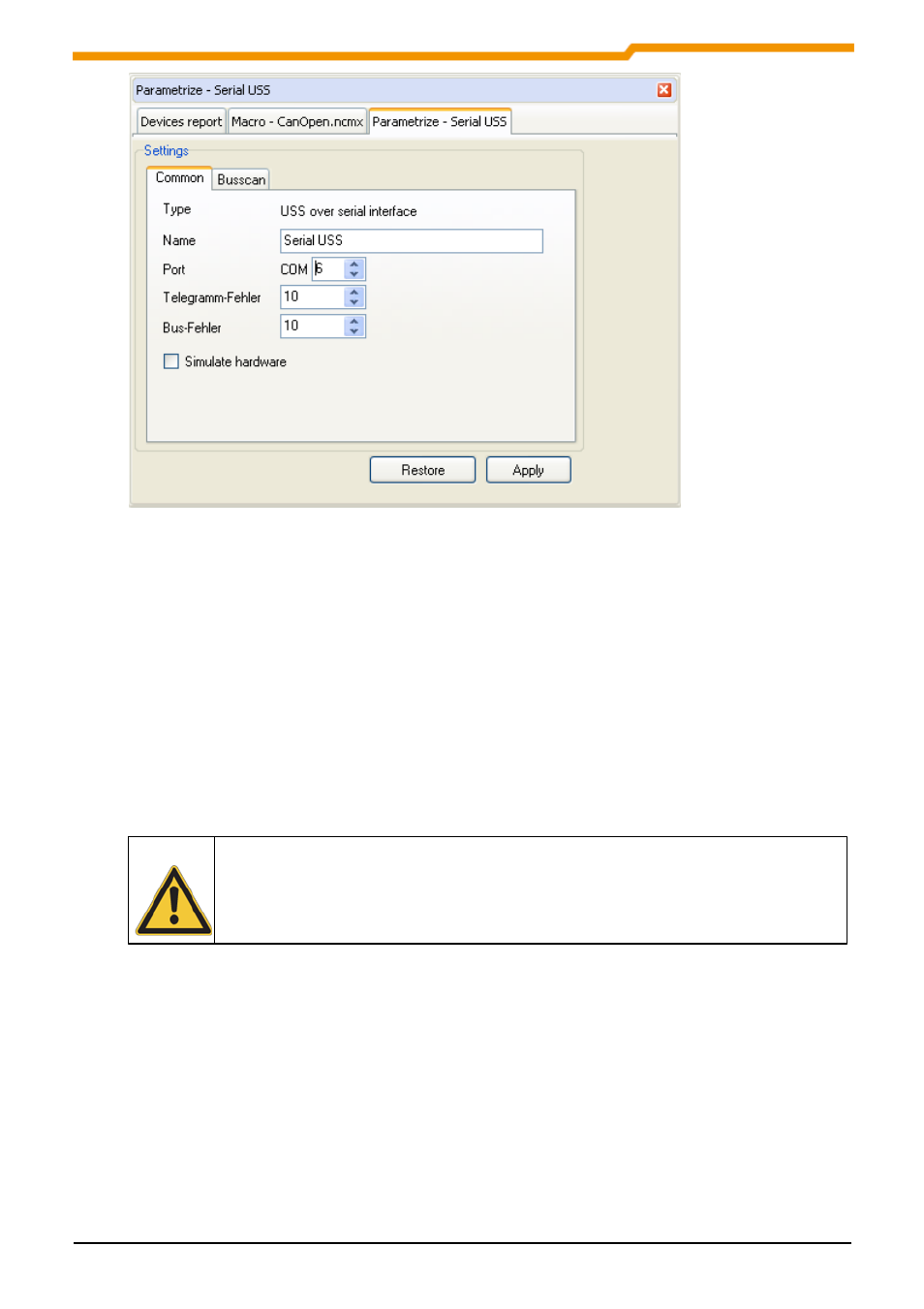 Bus scan, 2 bus scan | NORD Drivesystems BU0000 User Manual | Page 28 / 85