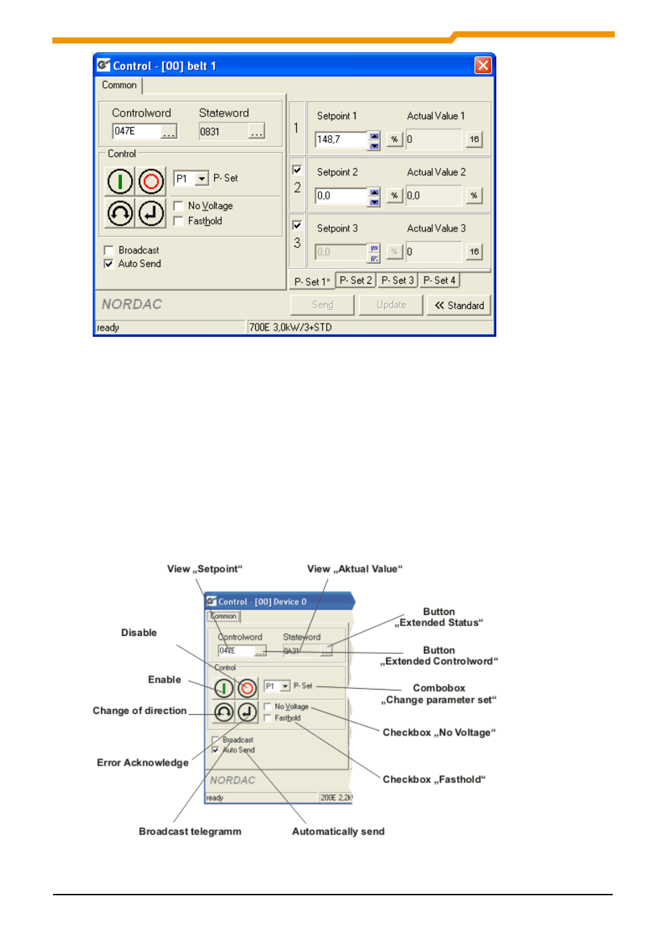 Control, 2 control | NORD Drivesystems BU0000 User Manual | Page 38 / 85