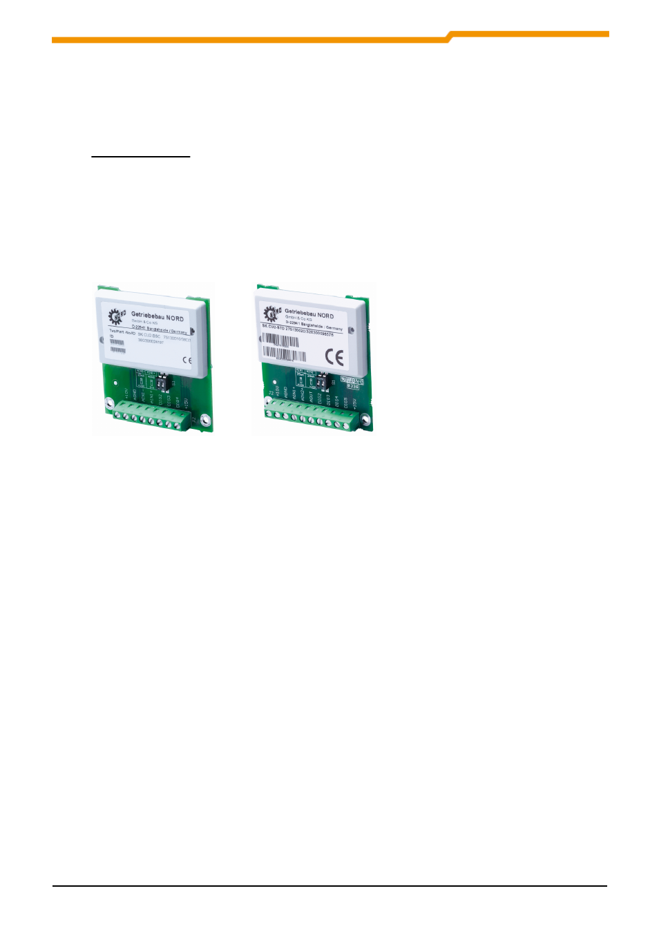 Nordac sk 500 e, 4 nordac sk 500 e, Nordac sk 200 e | General | NORD Drivesystems BU0000 User Manual | Page 76 / 85