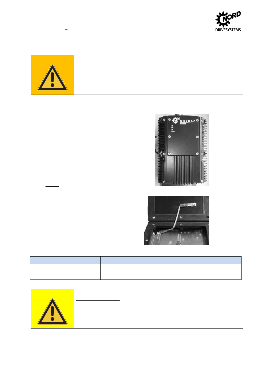 7 installation of the sk tu2 technology unit, Installing the technology unit, Installation of the sk tu2 technology unit | NORD Drivesystems BU0020 User Manual | Page 36 / 104