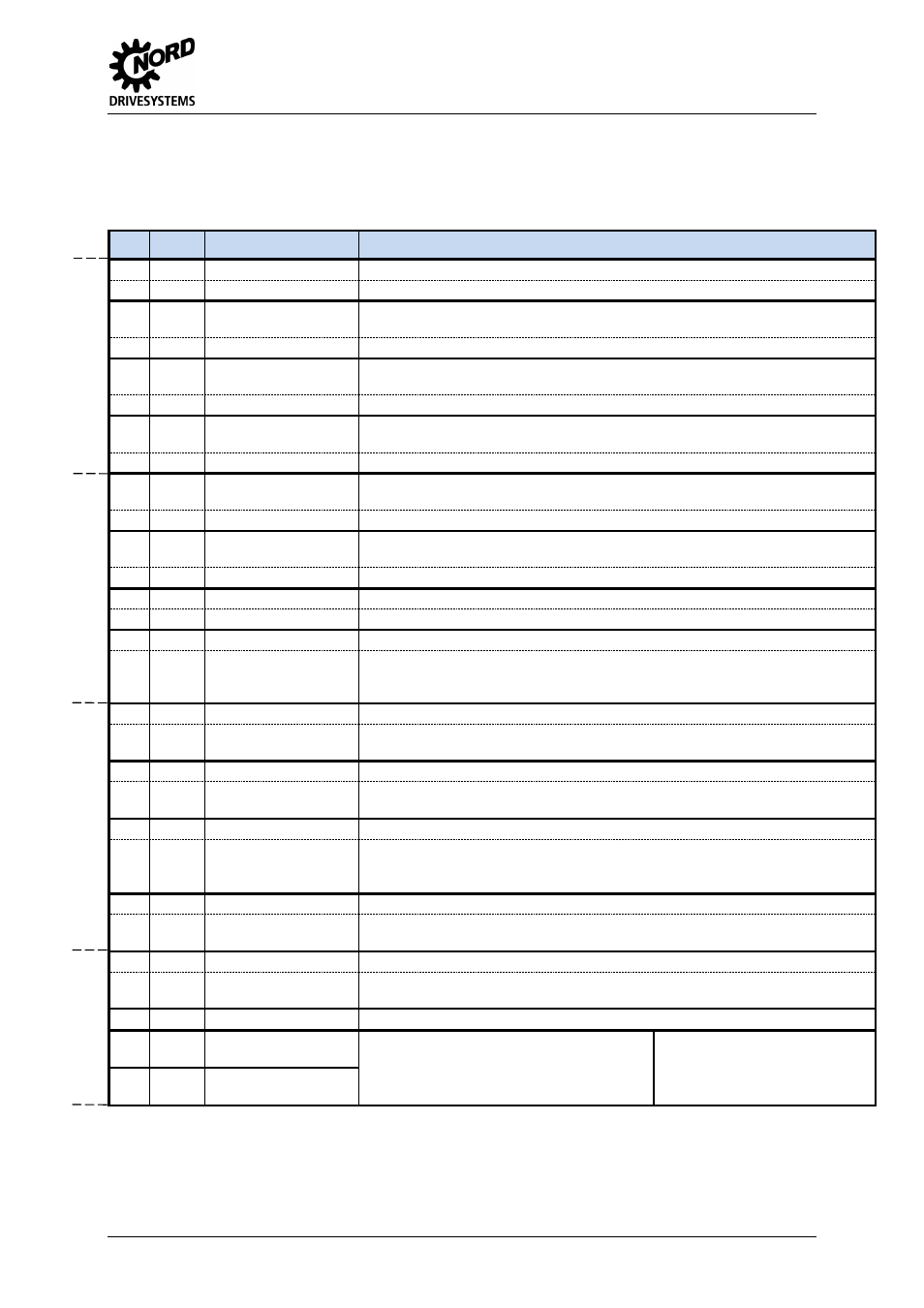 3 control word (stw), 4 status word (zsw), Control word (stw) | Status word (zsw), 7 data transmission | NORD Drivesystems BU0020 User Manual | Page 75 / 104