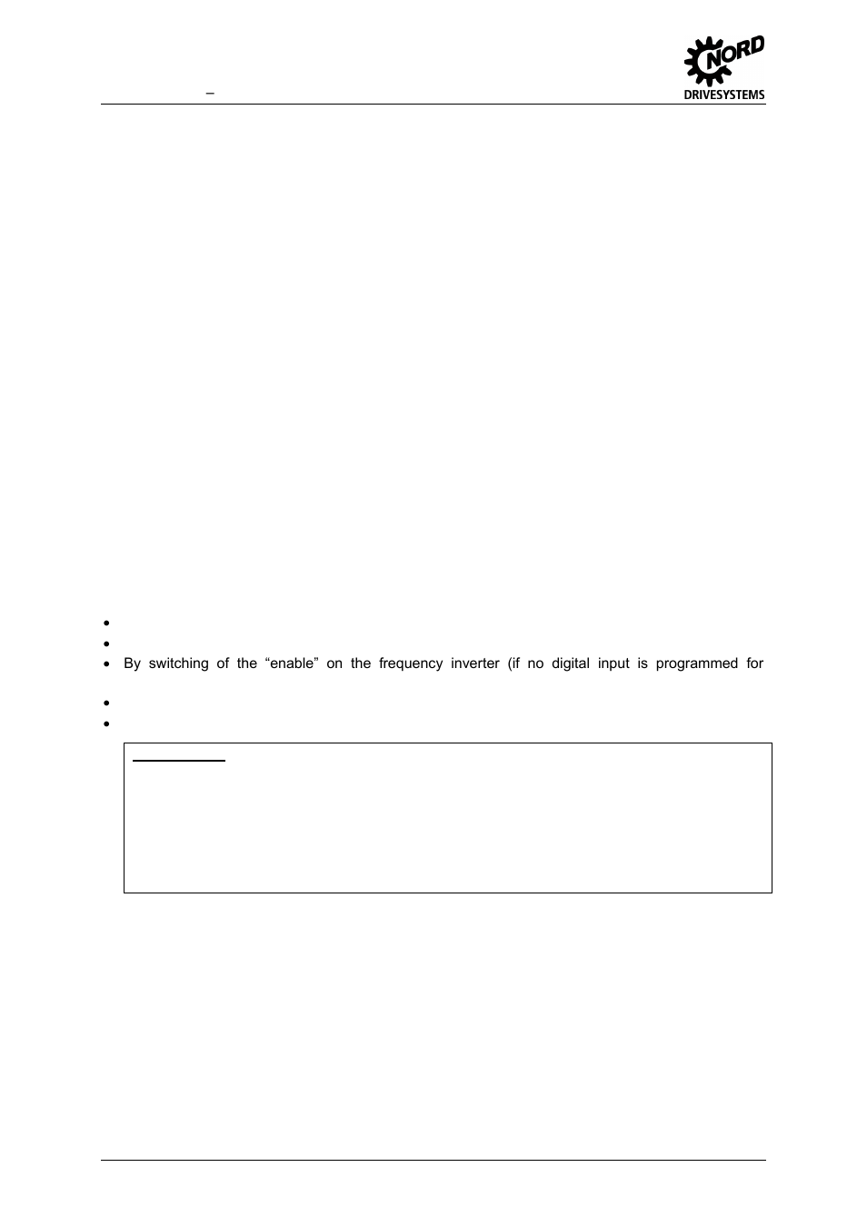 Operating status messages, Frequency inverter start disabled, Warning messages | Error messages | NORD Drivesystems BU0020 User Manual | Page 88 / 104