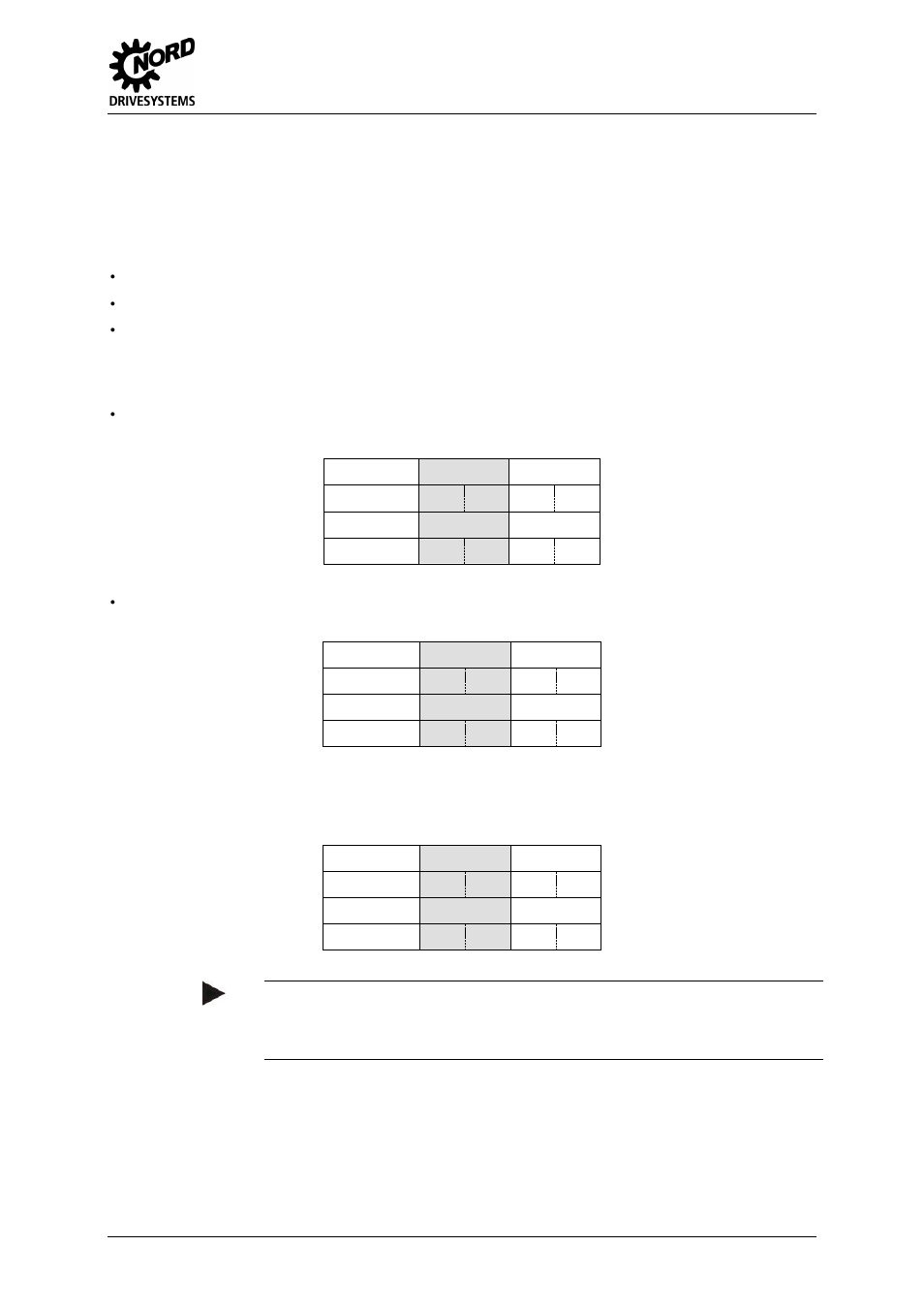 2 enable with 50% setpoint, Procedure, Details | Enable with 50% setpoint, 9 telegram examples | NORD Drivesystems BU0020 User Manual | Page 93 / 104