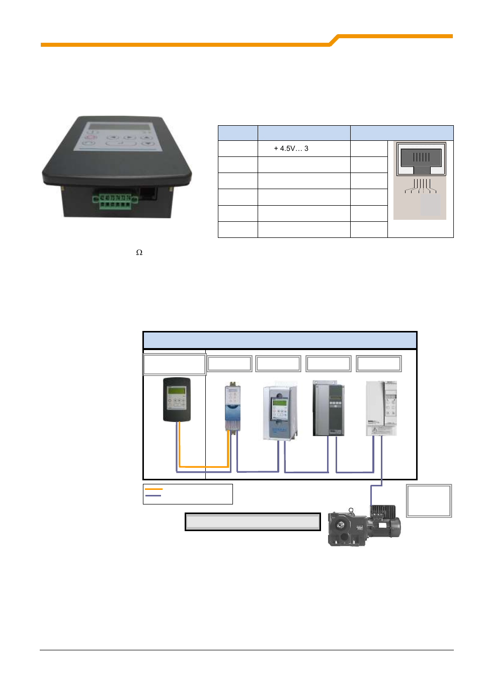 Schaltschrank, 2 electrical connection, Dig i n 5 | Vo + 5 v, Gear unit motor with fi in field sk par-2e | NORD Drivesystems BU0040 User Manual | Page 12 / 60