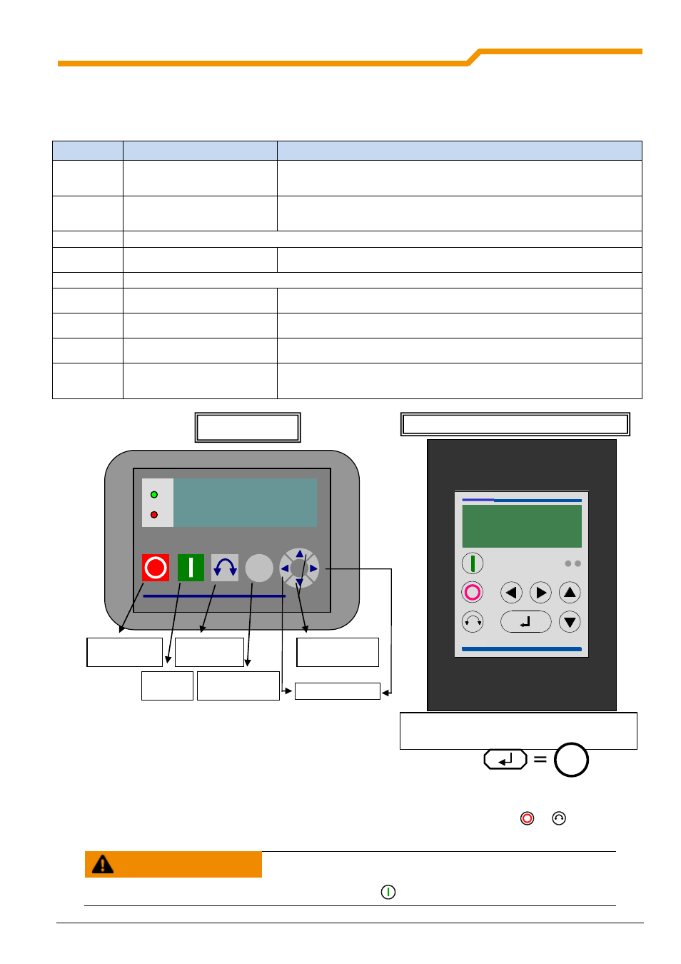 Warning, Sk tu3-par or sk par-2x, Sk tu3-par or sk par-2h/2e | NORD Drivesystems BU0040 User Manual | Page 28 / 60