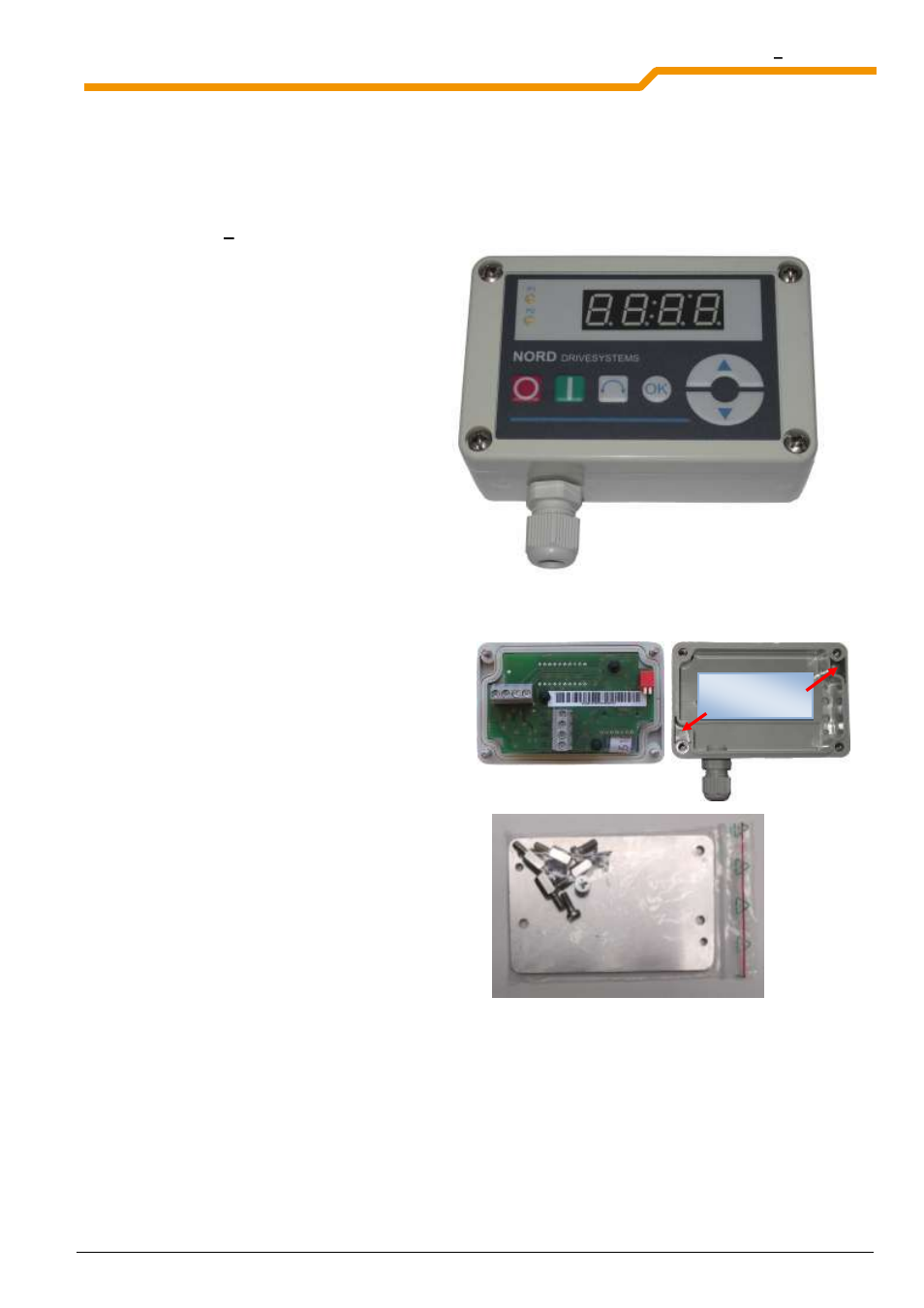 3 controlboxes, 1 sk ssx-3a – simple setpoint box | NORD Drivesystems BU0040 User Manual | Page 43 / 60