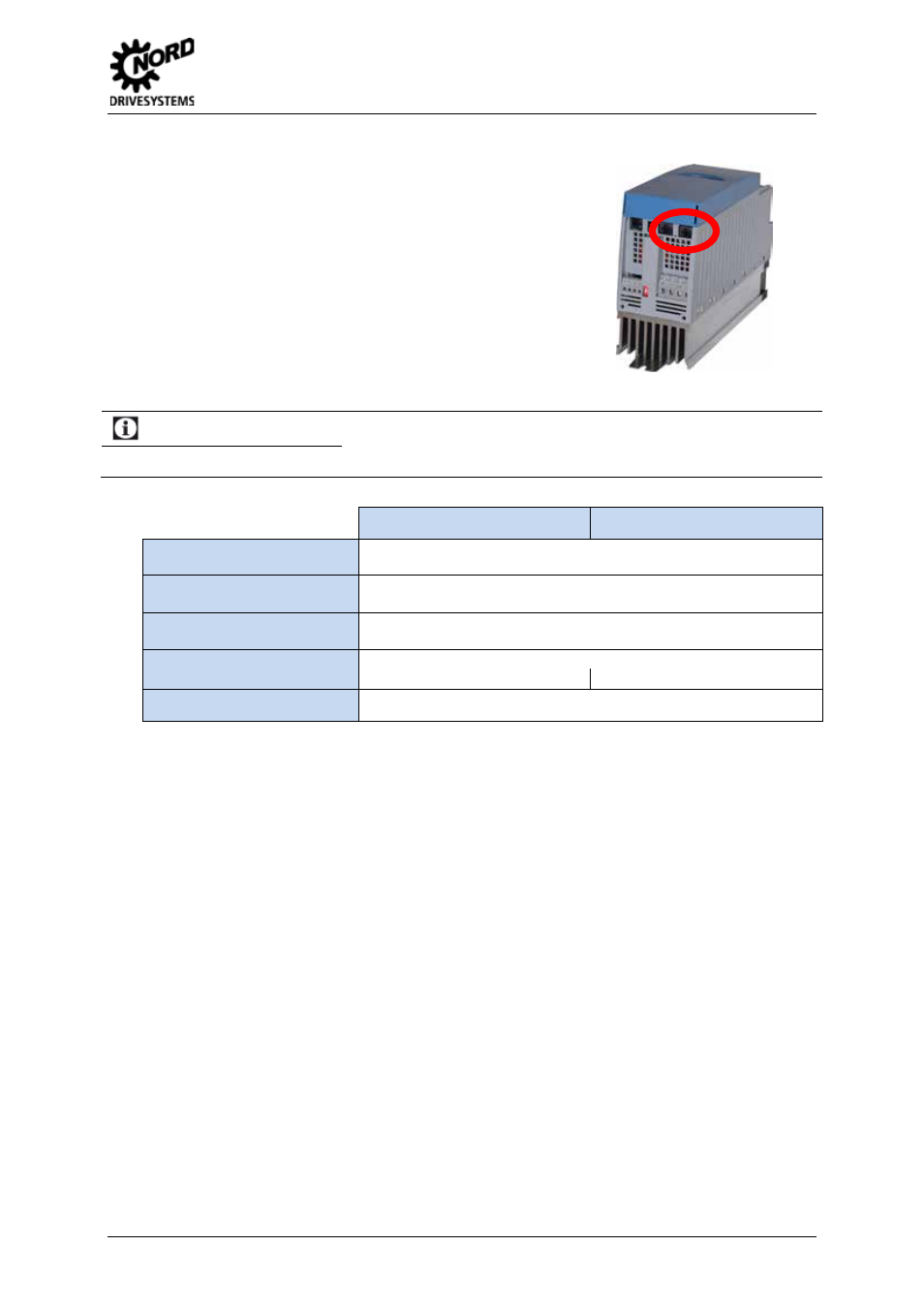 Information, 2 modules, Control voltage | NORD Drivesystems BU0060 User Manual | Page 17 / 104