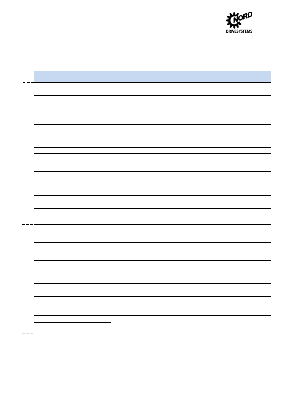 2 control word (stw), Control word (stw), Table 7: control word (stw) | NORD Drivesystems BU0060 User Manual | Page 40 / 104