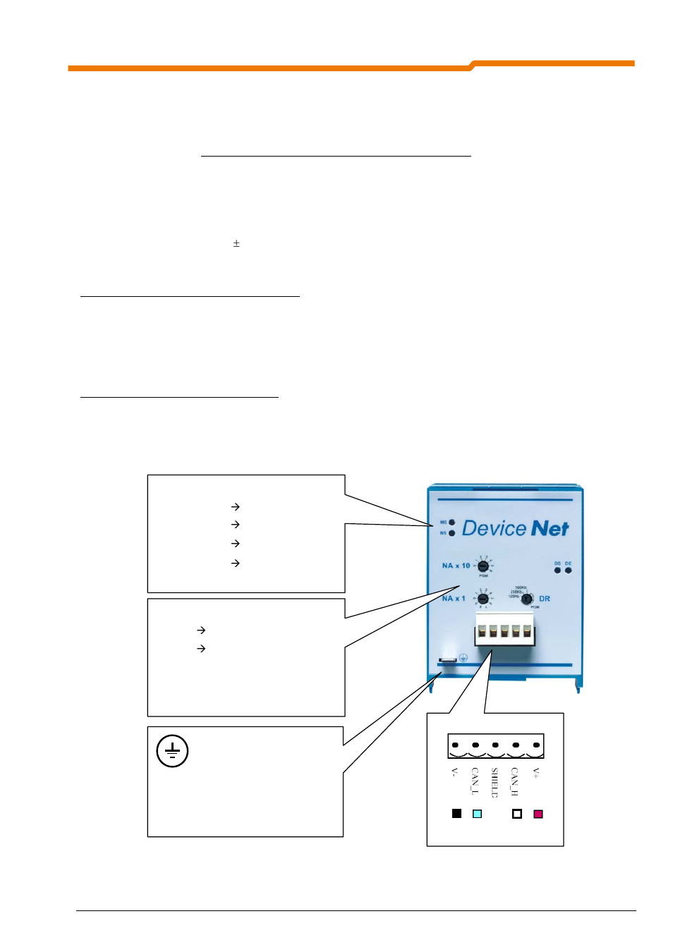 1 devicenet module sk tu3dev, 1 devicenet module sk tu3-dev | NORD Drivesystems BU0080 User Manual | Page 9 / 48