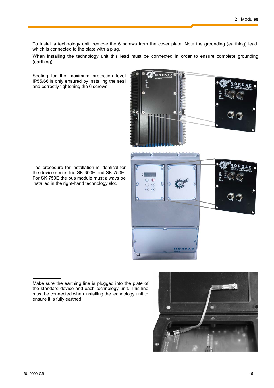 NORD Drivesystems BU0090 User Manual | Page 15 / 72