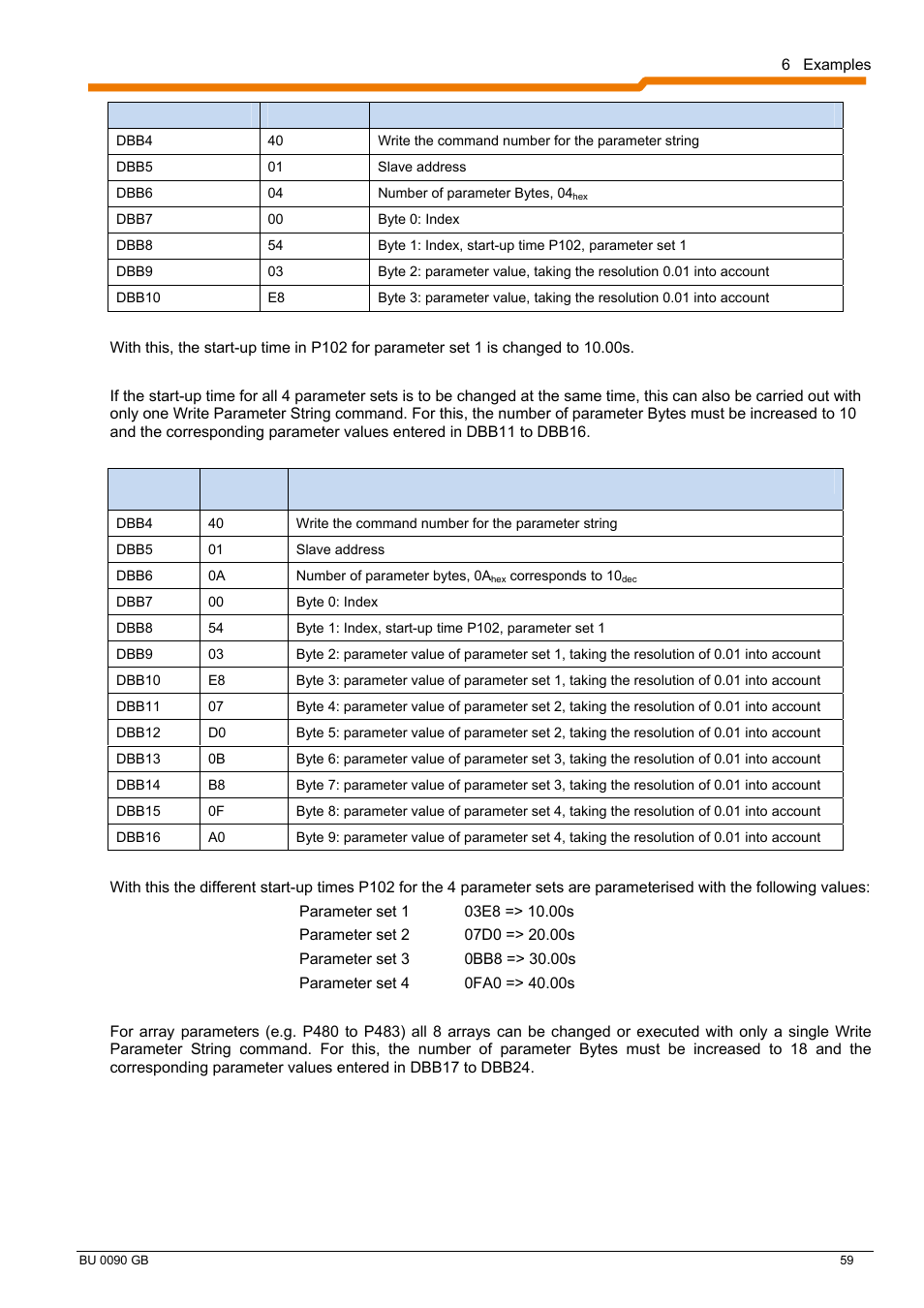 NORD Drivesystems BU0090 User Manual | Page 59 / 72