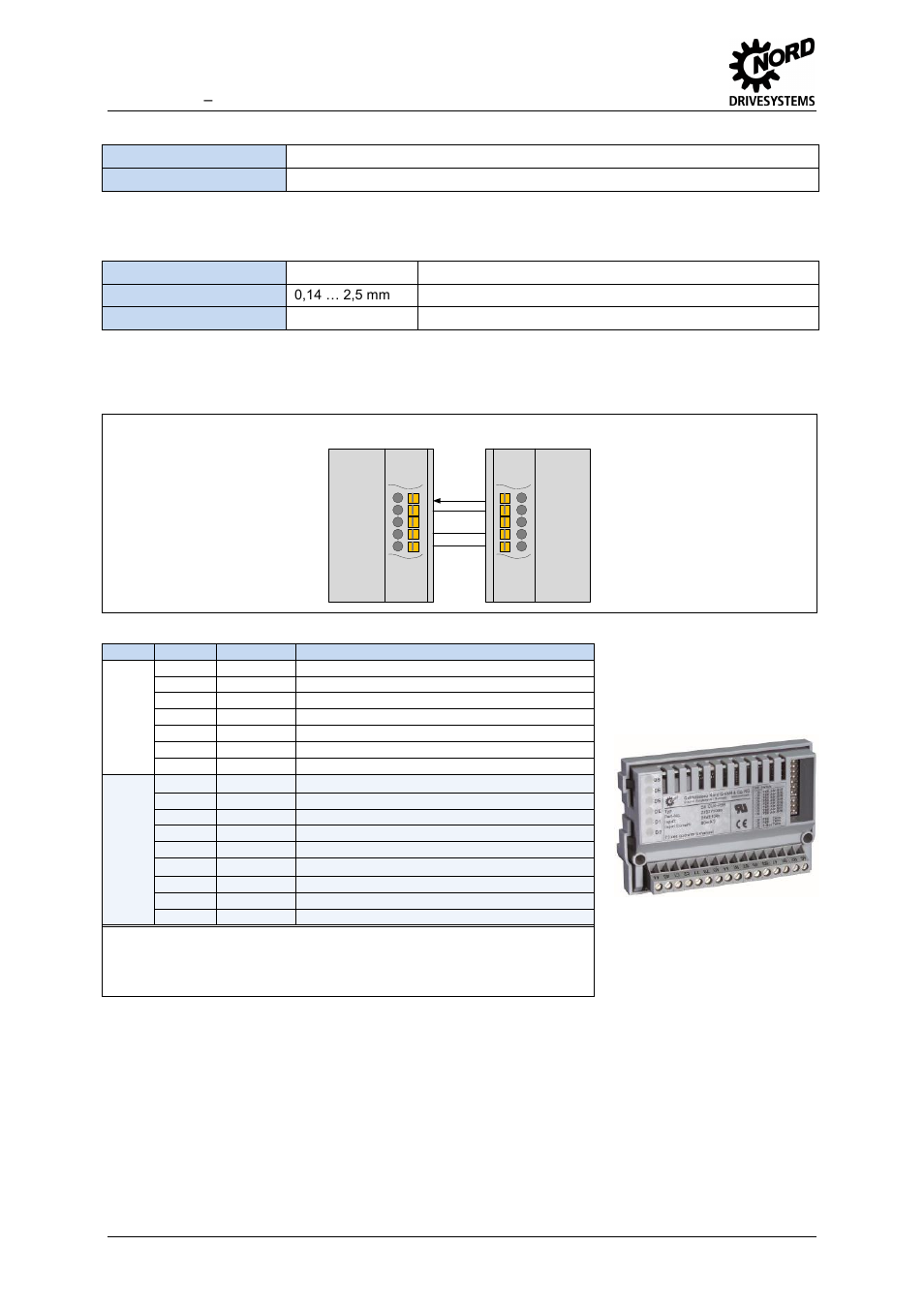 Installation, Connections, Connection examples | NORD Drivesystems TI 275271006 User Manual | Page 2 / 5