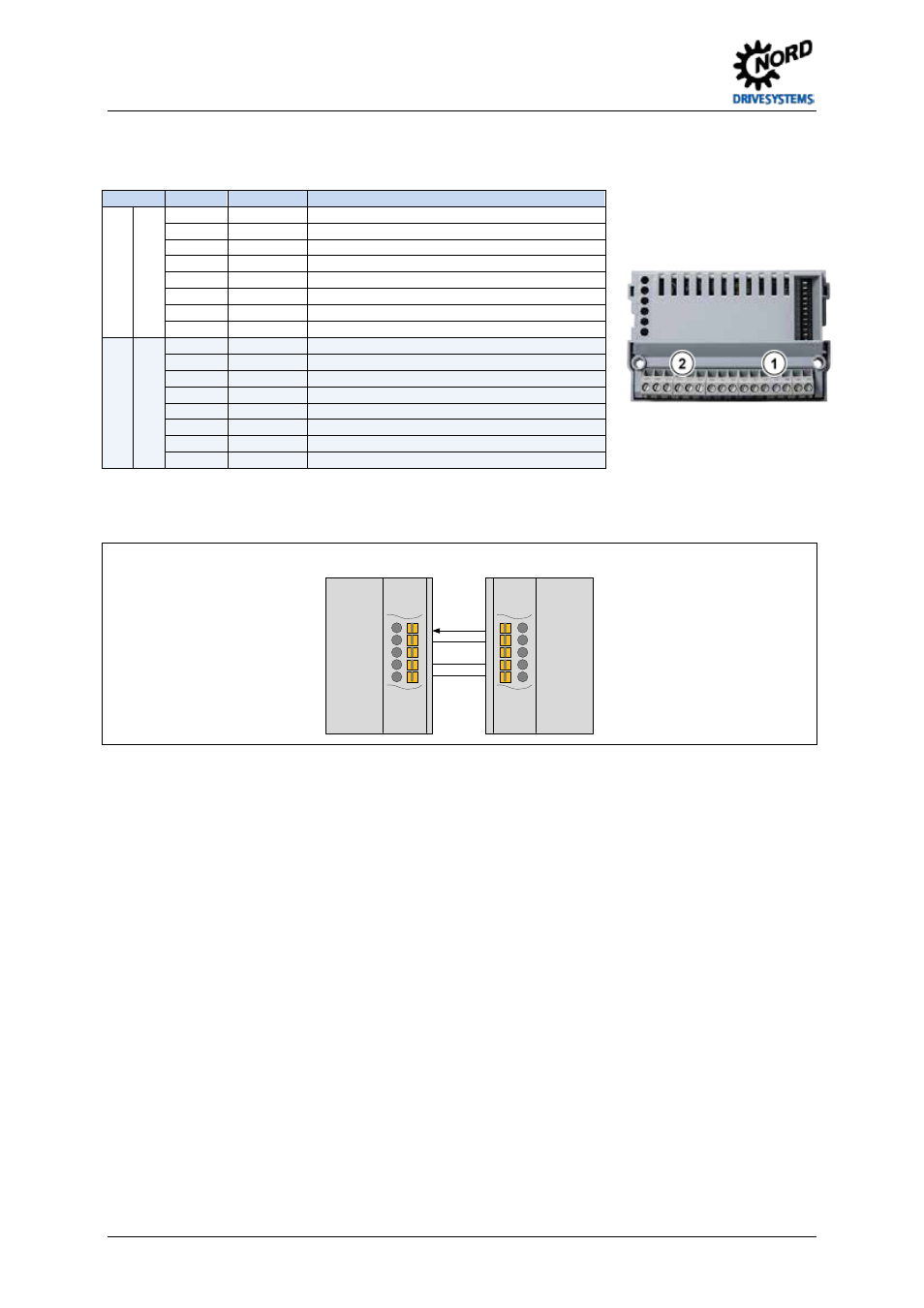 Connections | NORD Drivesystems TI 275271015 User Manual | Page 4 / 8