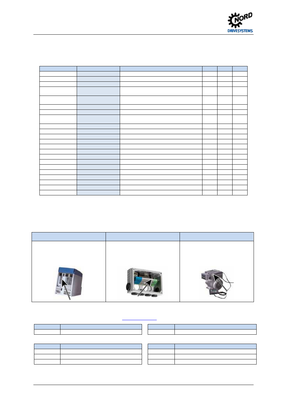 Parameter access and diagnosis, Further documentation and software (www.nord.com), Profinet io bus module – sk cu4-pnt | NORD Drivesystems TI 275271015 User Manual | Page 8 / 8