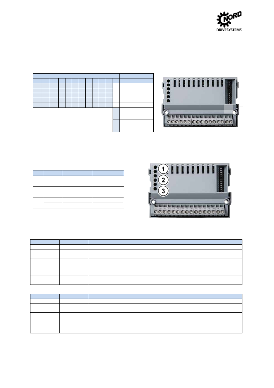 Configuration, Led displays, Ethercat bus module – sk cu4-ect | Ethercat-specific leds | NORD Drivesystems TI 275271017 User Manual | Page 4 / 8