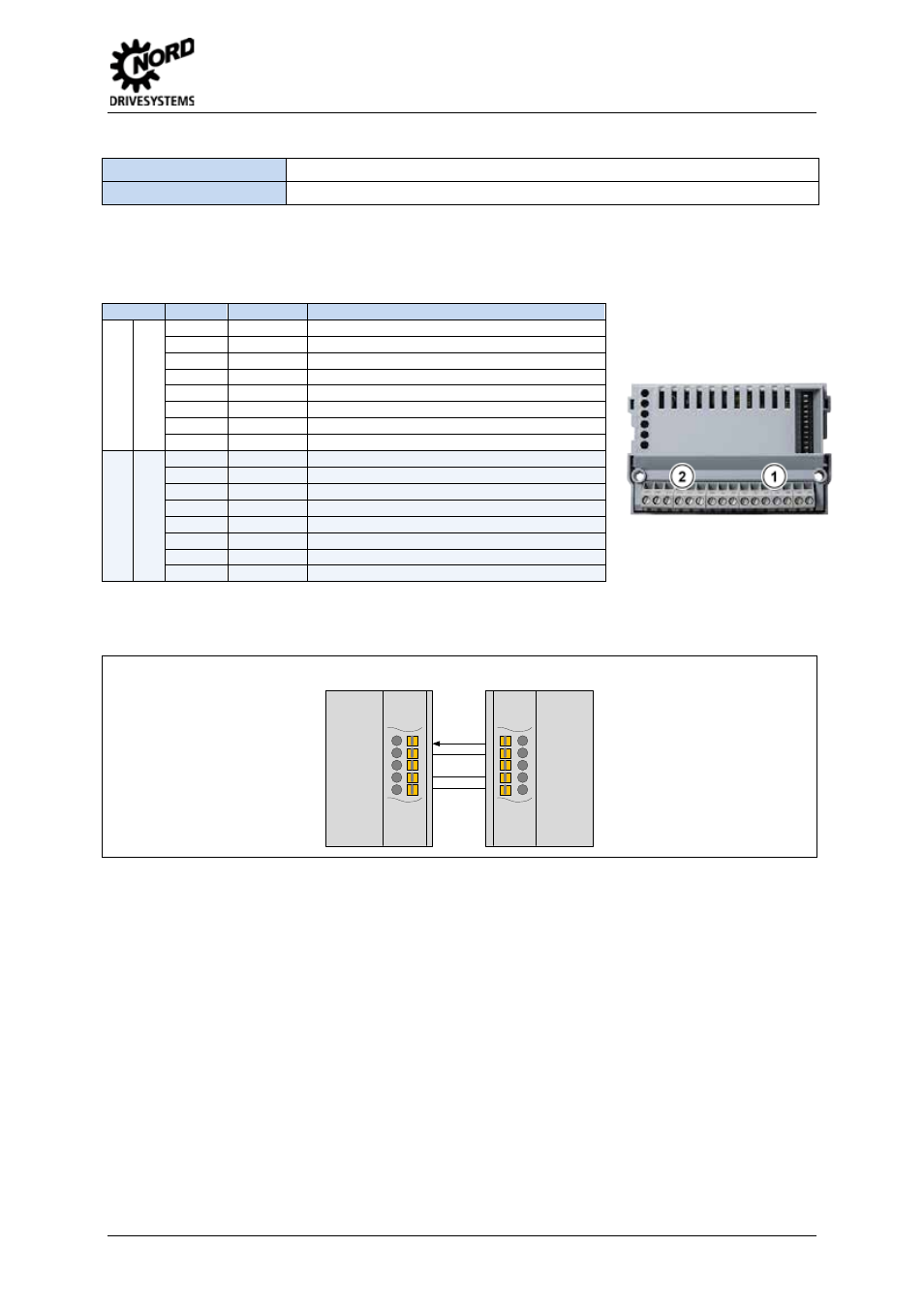 Installation, Connections | NORD Drivesystems TI 275271018 User Manual | Page 3 / 8