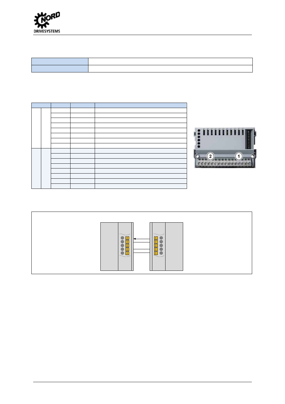 Installation, Connections | NORD Drivesystems TI 275271019 User Manual | Page 3 / 8